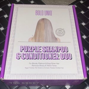 Bold Uniq blonde shampoo & conditioner